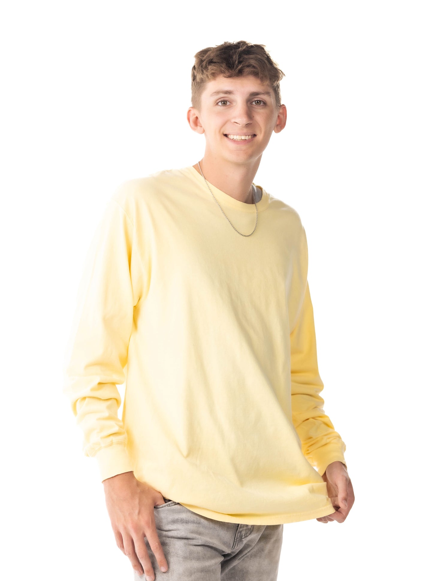 ComfortWash by Hanes Garment-Dyed Long Sleeve T-Shirt