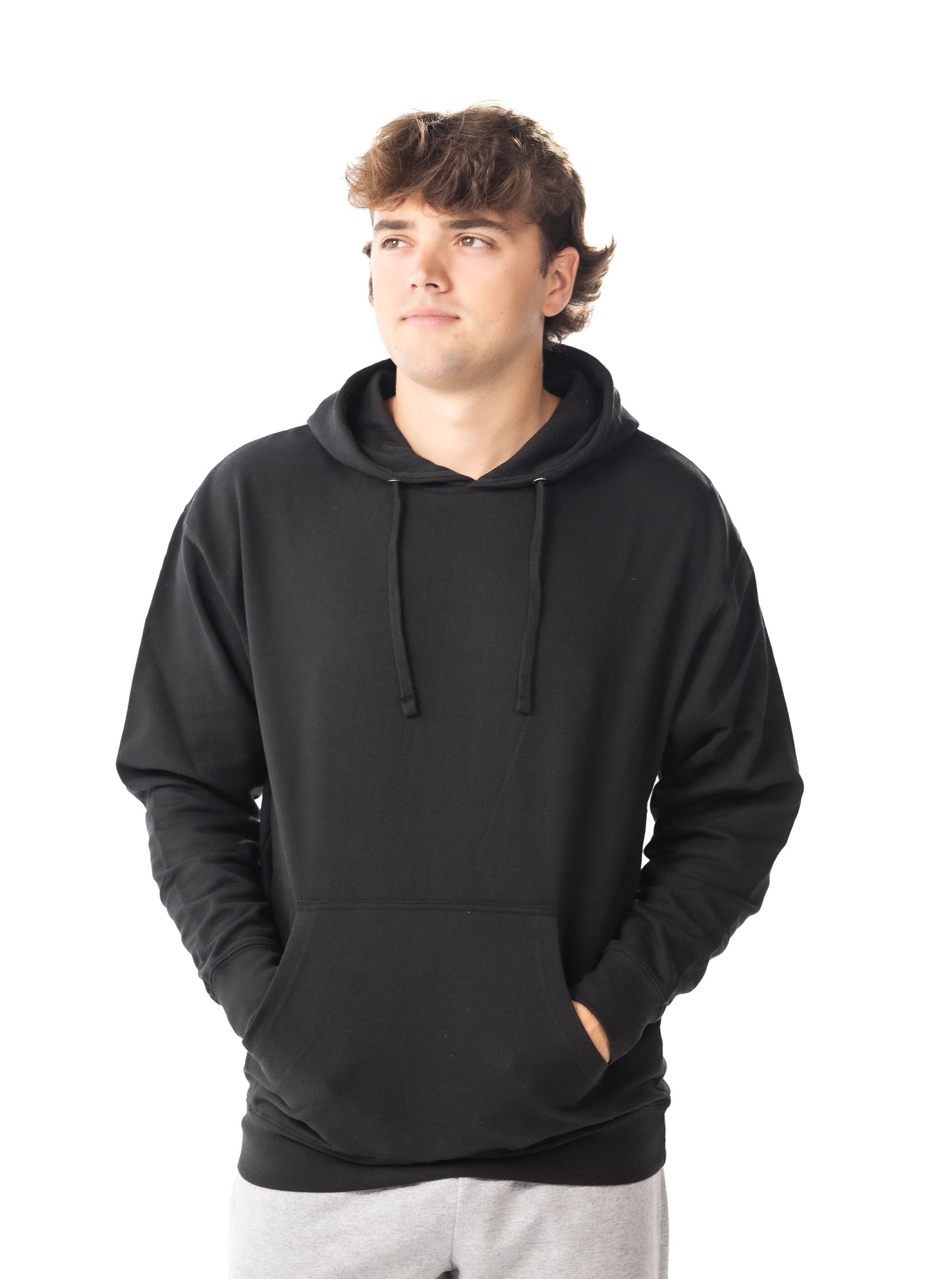 Independent Trading Co. Midweight Pigment-Dyed Hooded Sweatshirt