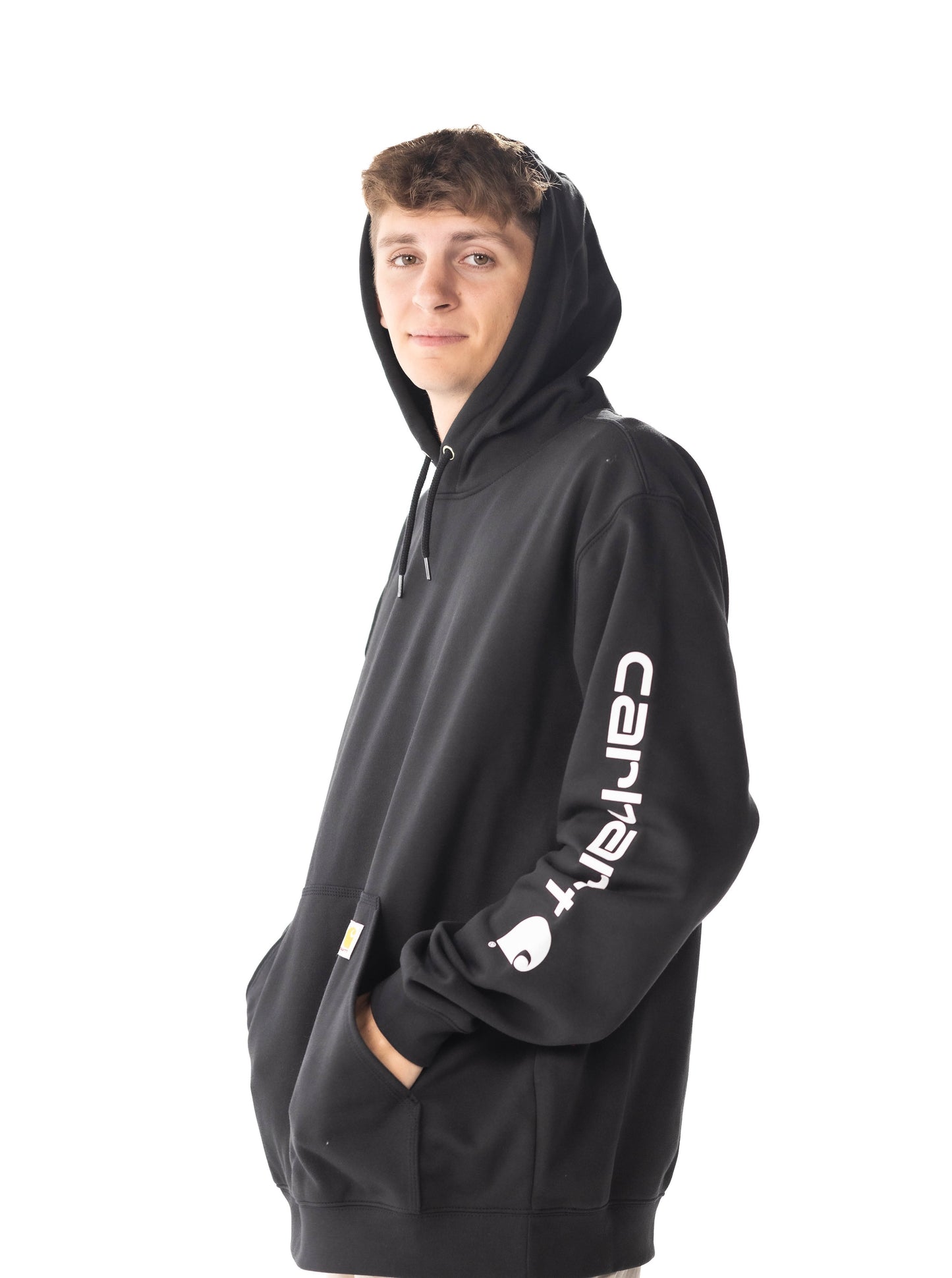 Carhartt Midweight Hooded Logo Sweatshirt