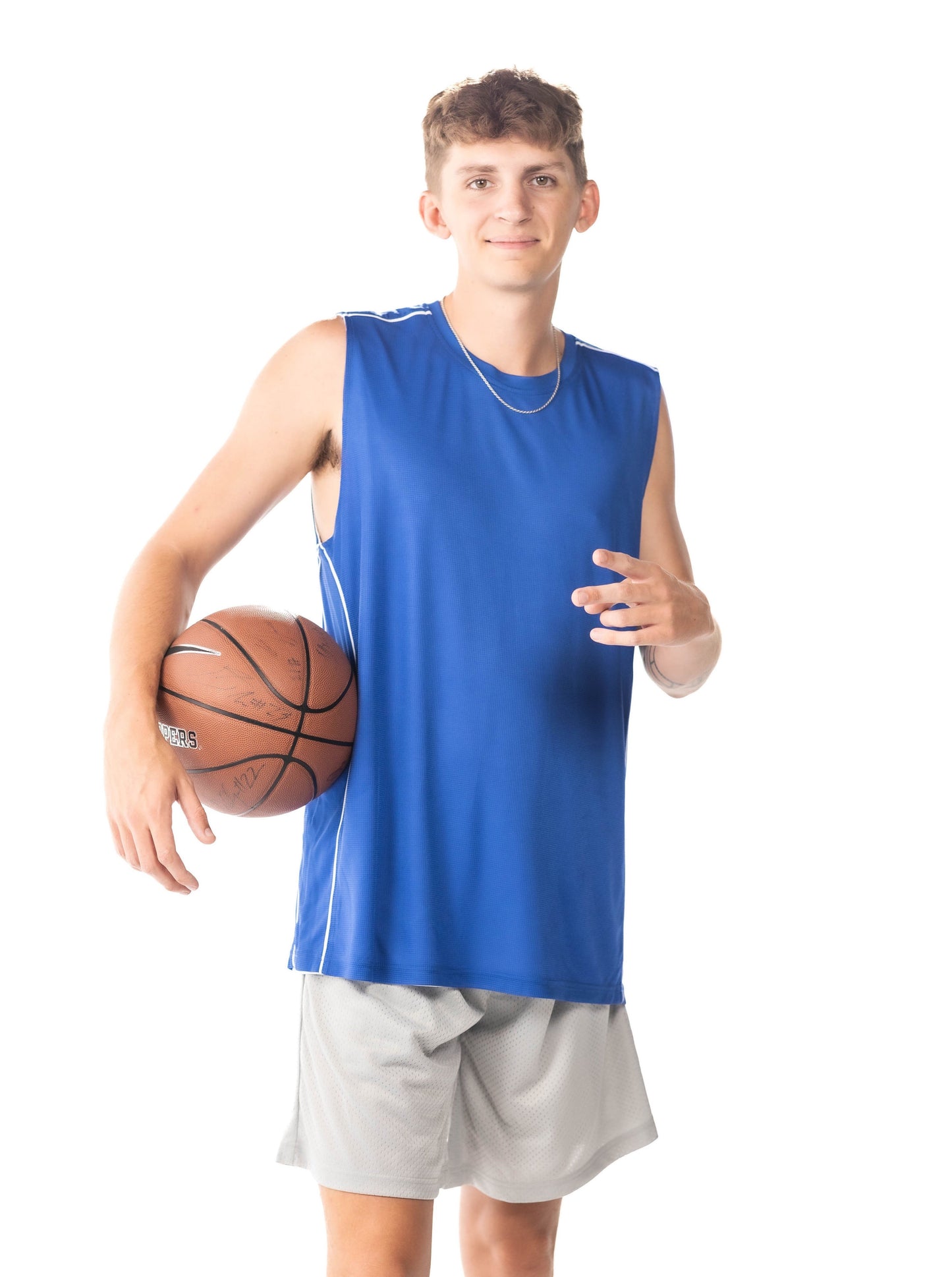 Sport-Tek PosiCharge Mesh Reversible Sleeveless Tee