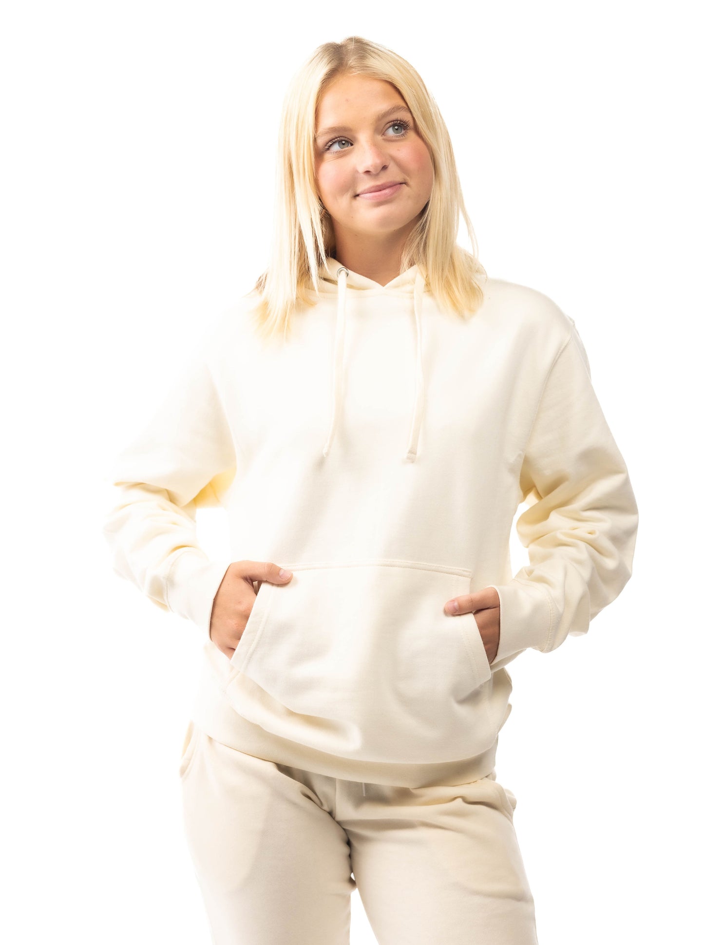 Independent Trading Co. Midweight Pigment-Dyed Hooded Sweatshirt