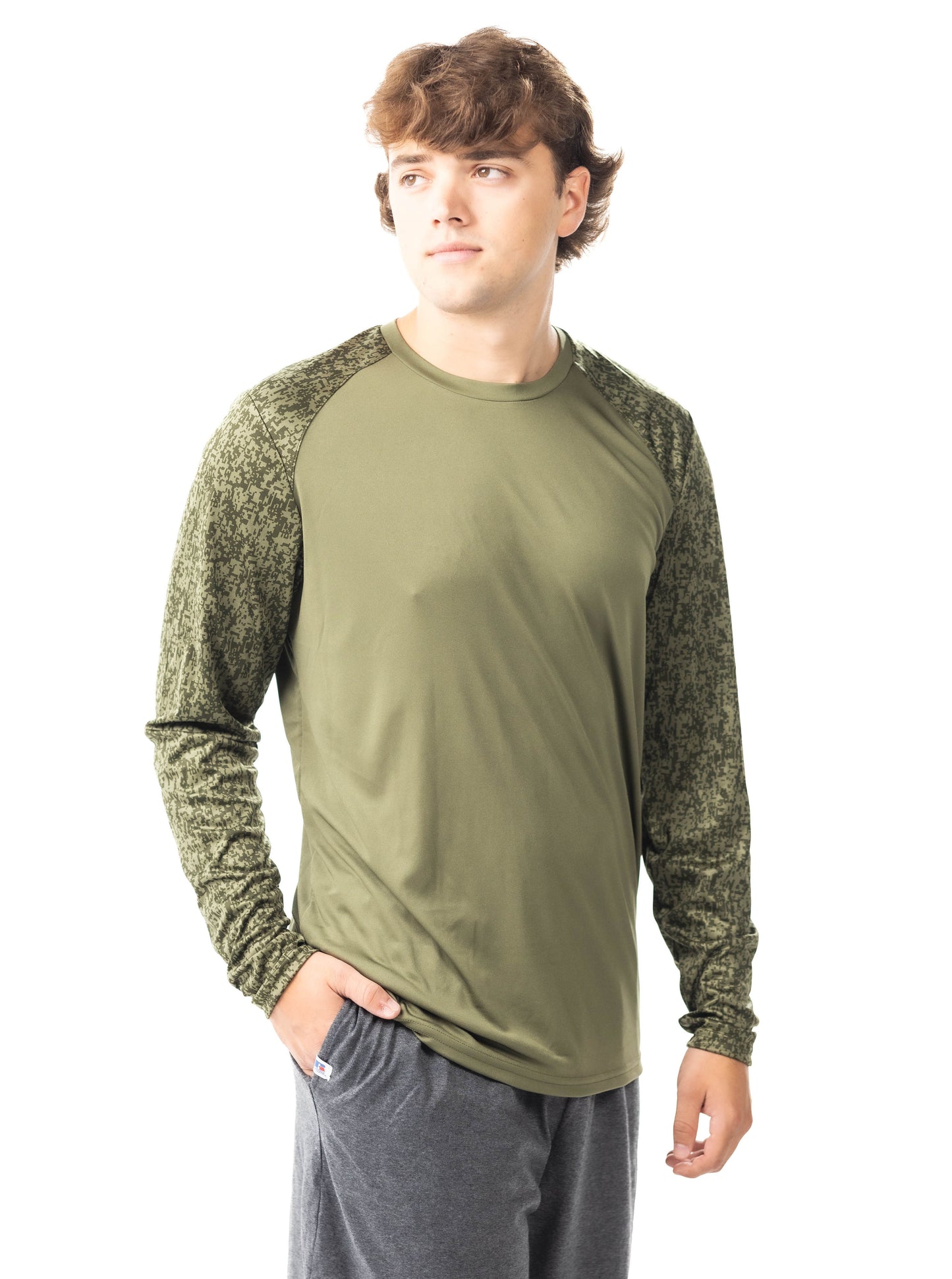 Sport-Tek Long Sleeve Digi Camo Tee