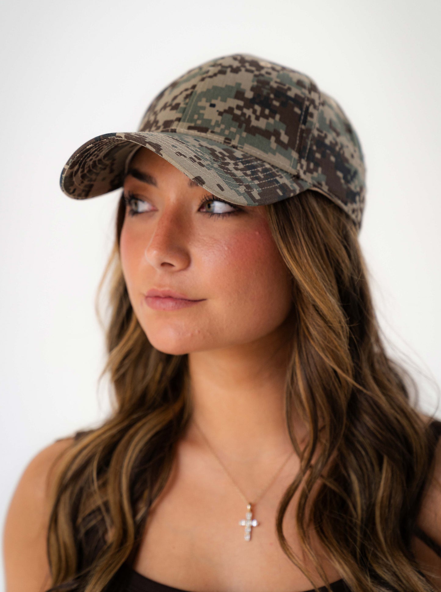 Otto Cap Camouflage 6 Panel Low Profile Baseball Cap