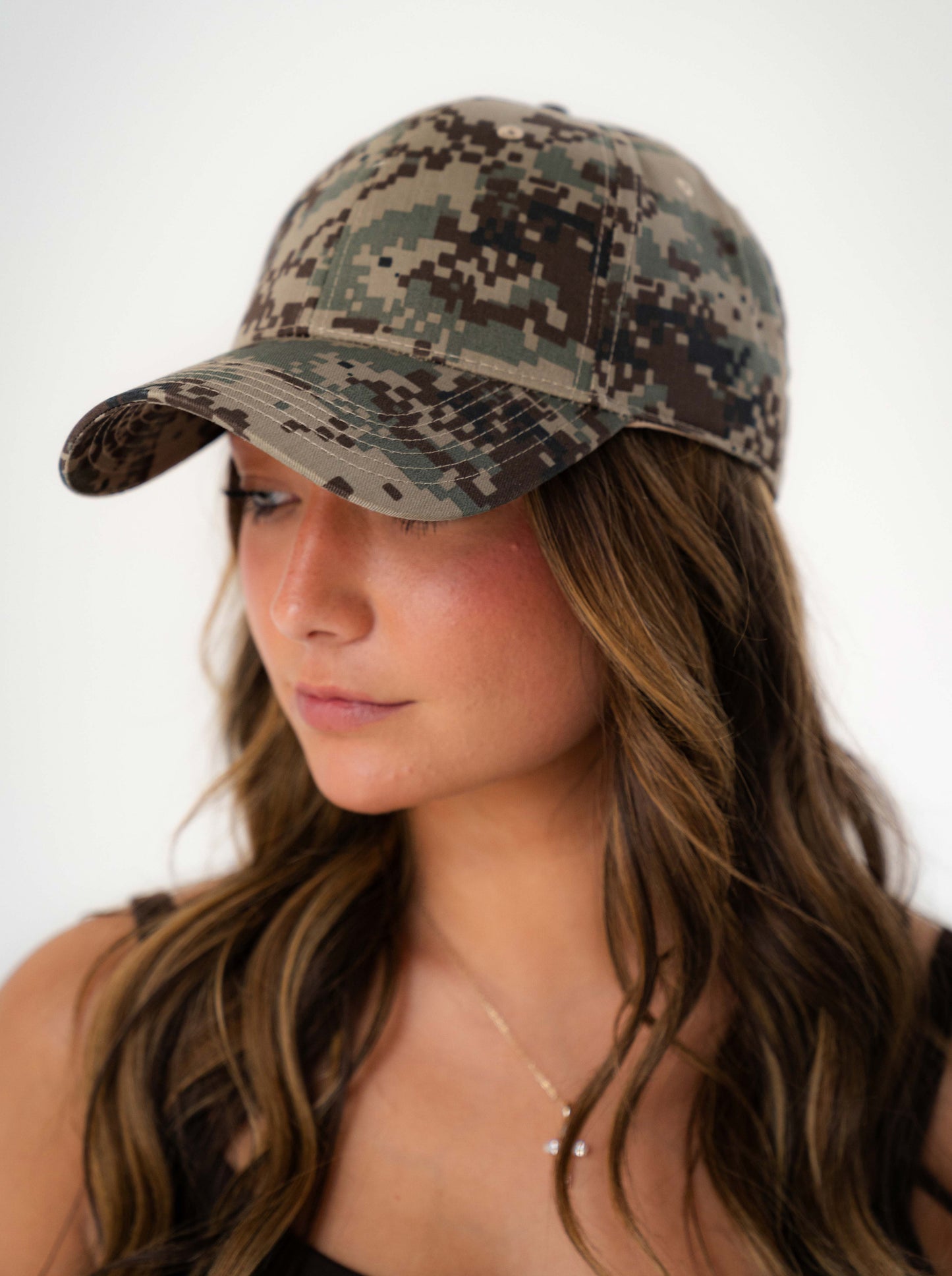 Otto Cap Camouflage 6 Panel Low Profile Baseball Cap