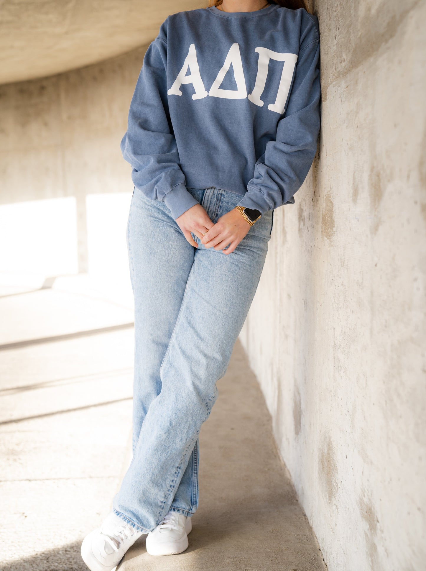 Comfort Colors Alpha Delta Pi Crewneck