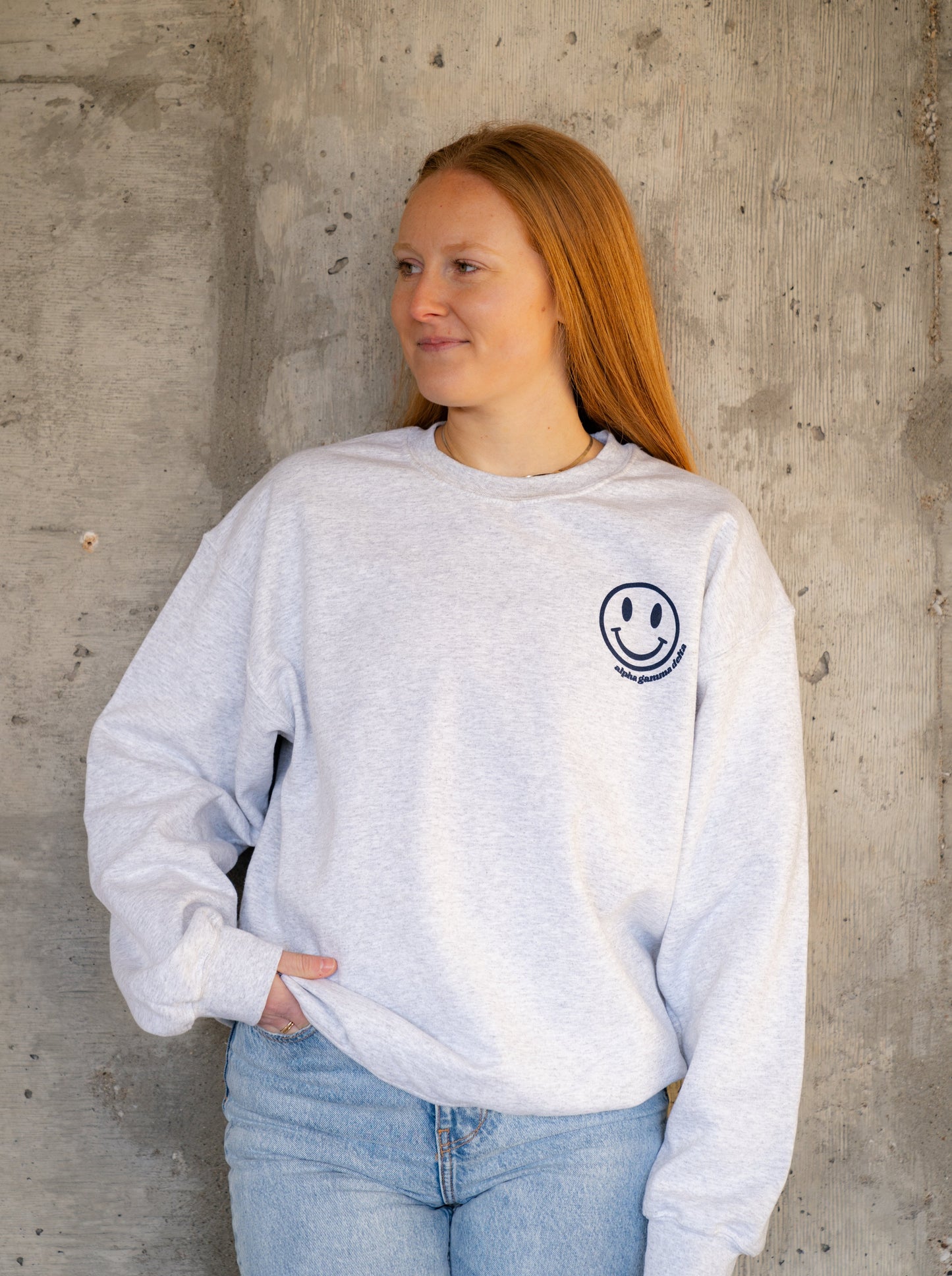 Alpha Gamma Delta Crewneck