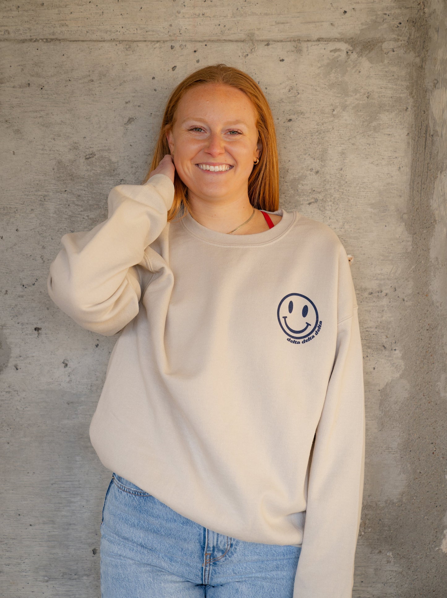 Tri Delta Crewneck