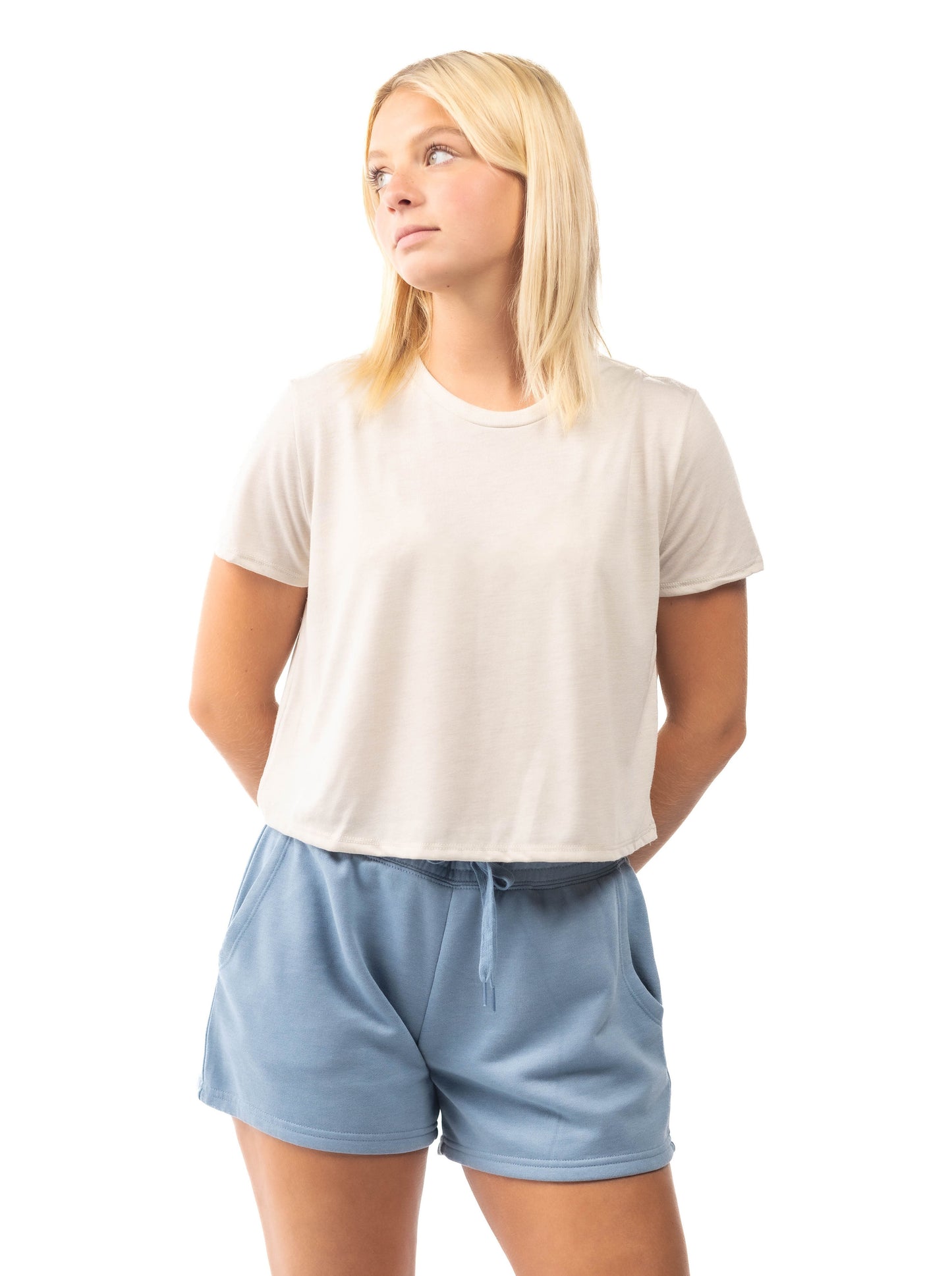 Bella + Canvas Women’s Flowy Crop Tee