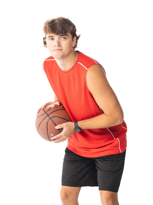 Sport-Tek PosiCharge Mesh Reversible Sleeveless Tee