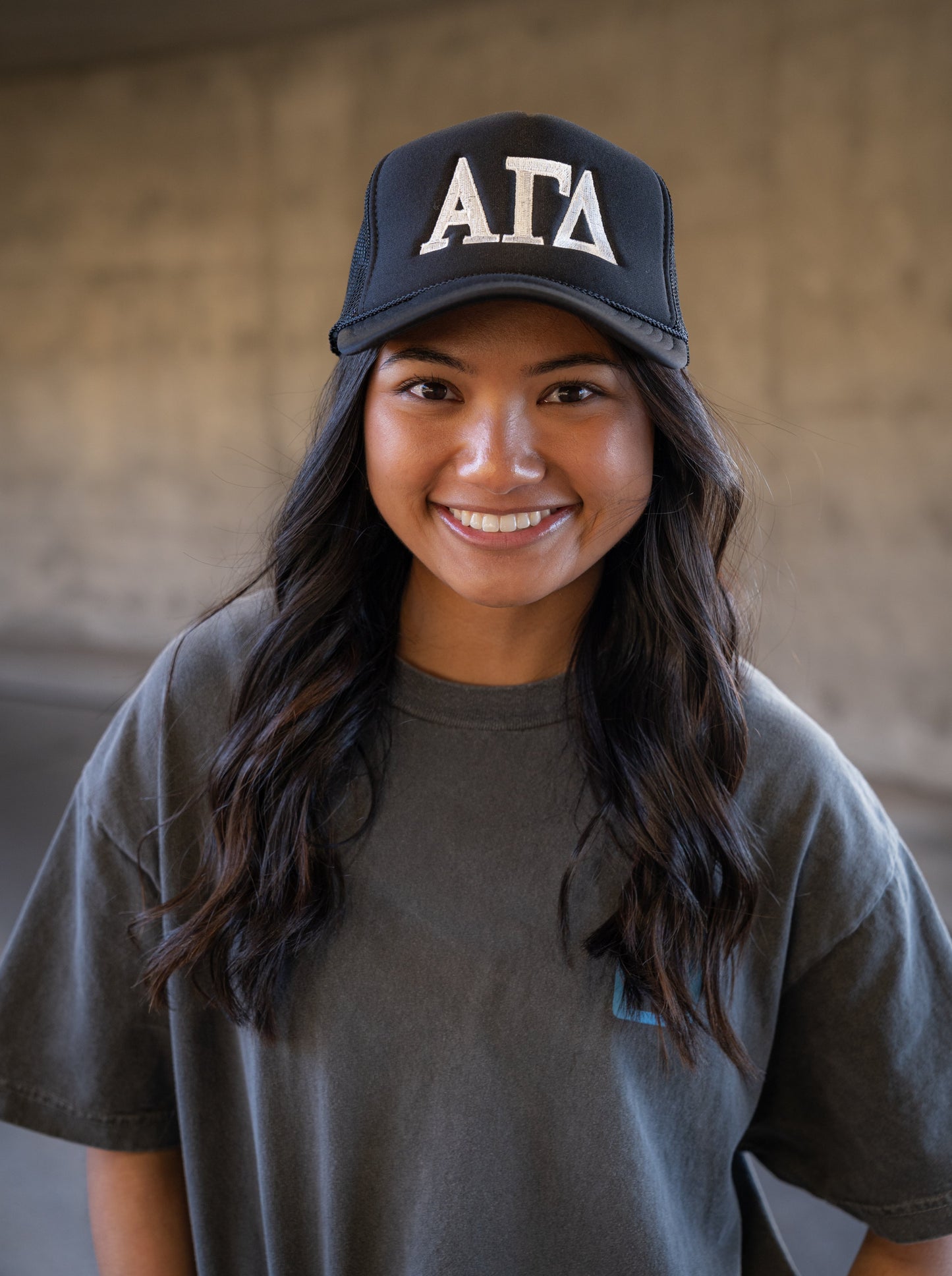 Alpha Gamma Delta Trucker